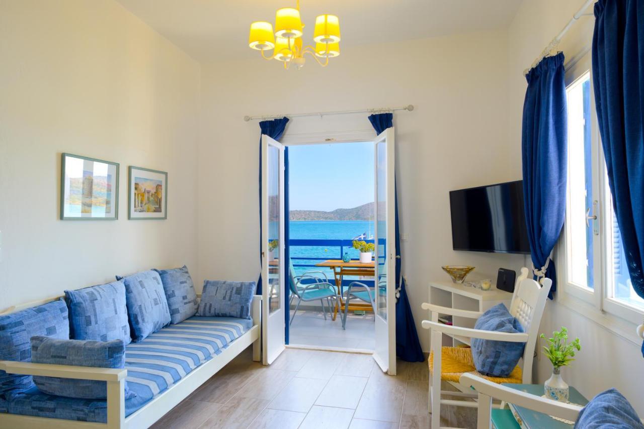 Marilena Seaside House Apartman Elúnda Kültér fotó